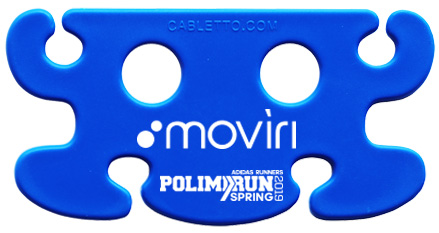 Cabletto l'avvolgicavo in plastica per auricolari e altri cavi di piccolo diametro